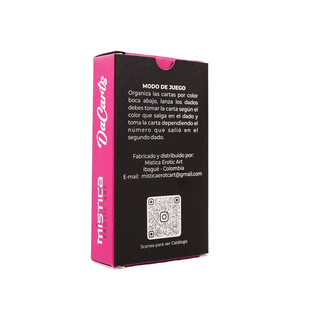 Mistica Erotica Juego Cartas Dacarts - imagen 4