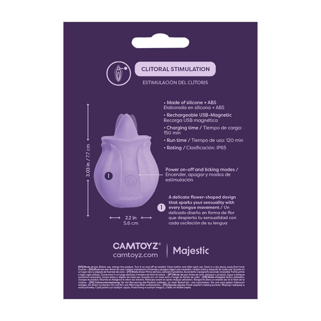 Vibrador con Lengua Juna Camtoyz - imagen 4