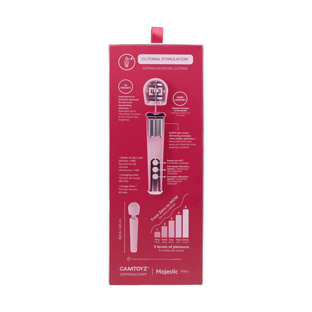 Intense Vibrador Wand con App Camtoyz - imagen 7