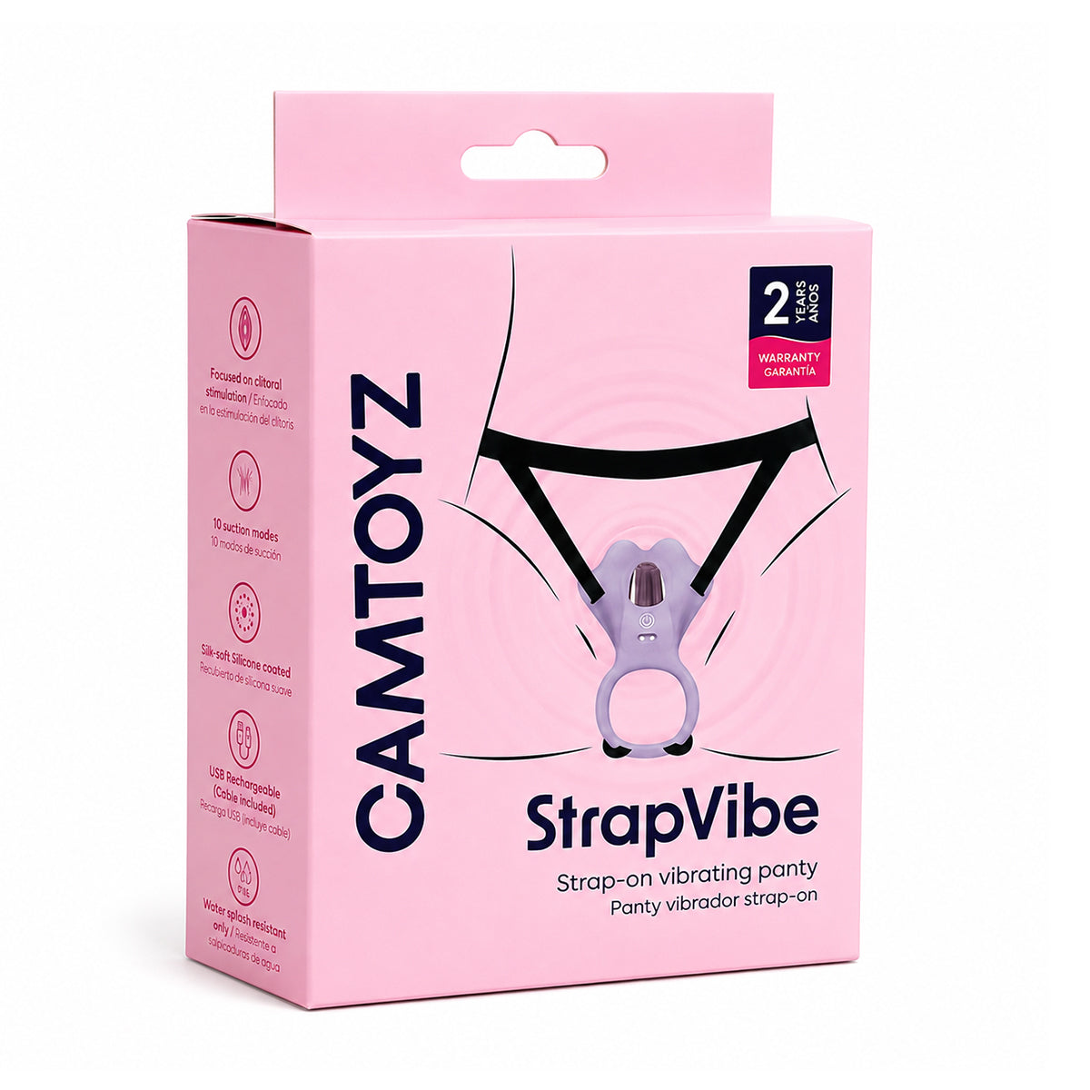StrapVibe Panty Vibrador Camtoyz - imagen 3