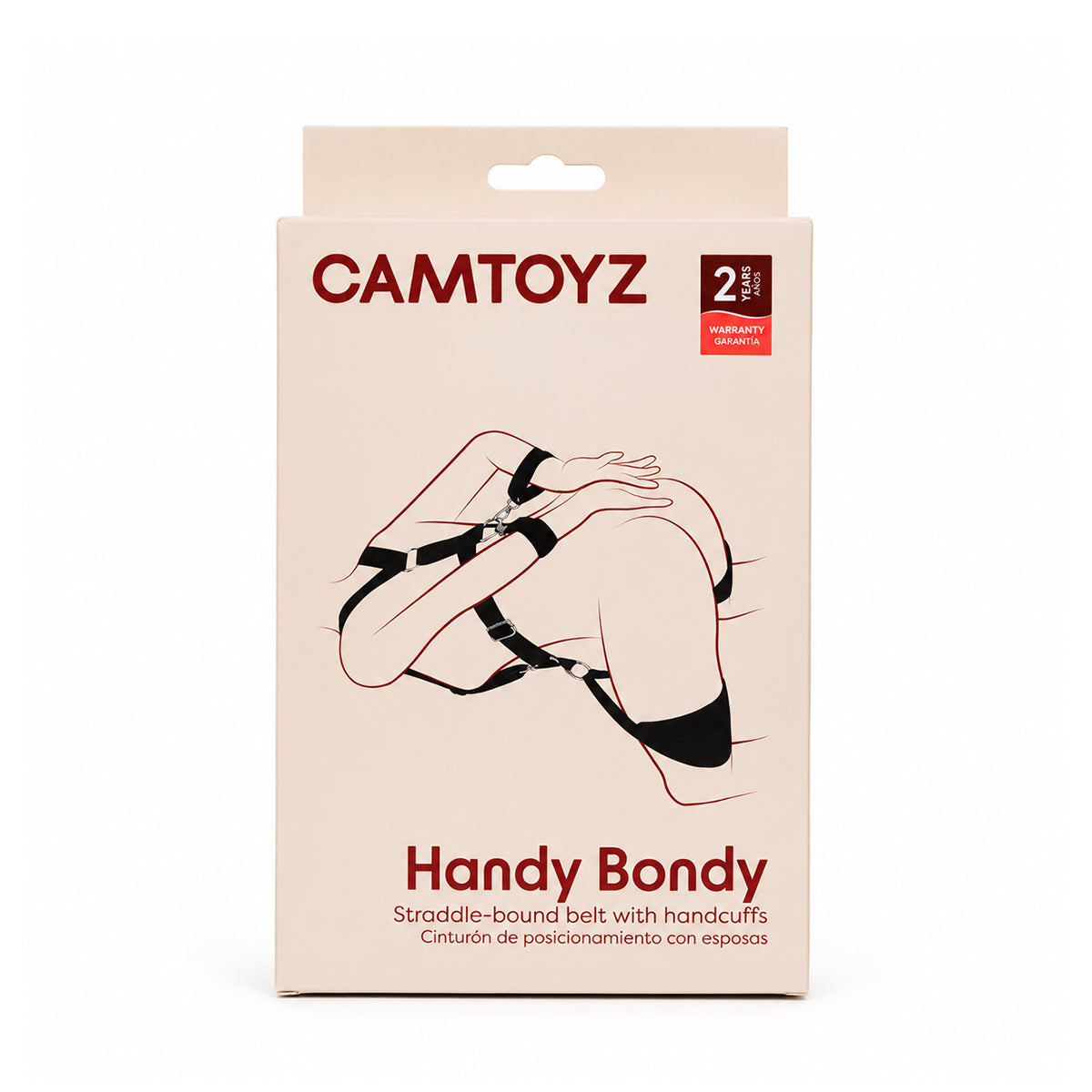 Handy Bondy Cinturón de Posicionamiento con Esposas Camtoyz - imagen 2