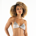 Top Zara Plateado Lerot - imagen 1