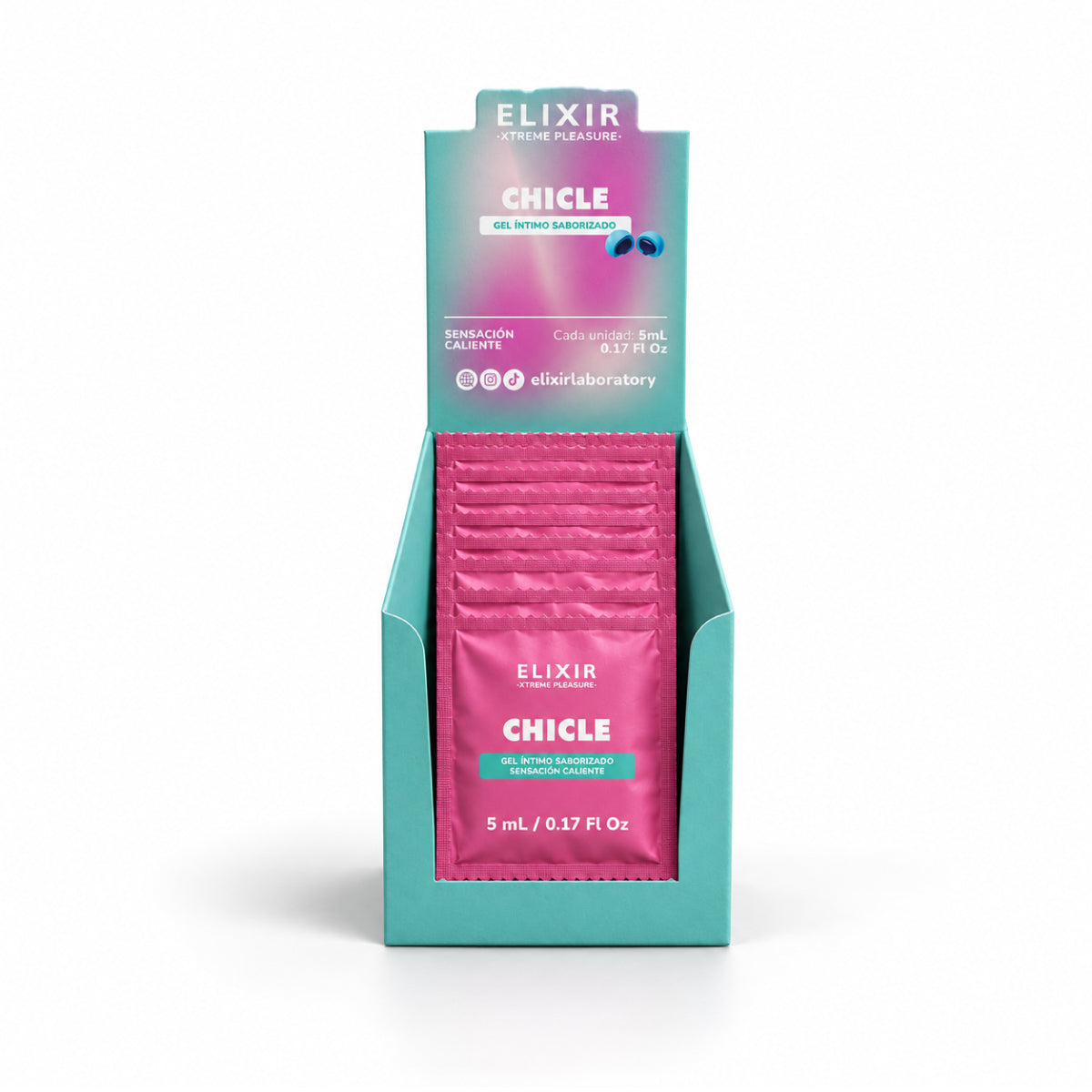 Lubricante Saborizado Chicle Elixir - imagen 4
