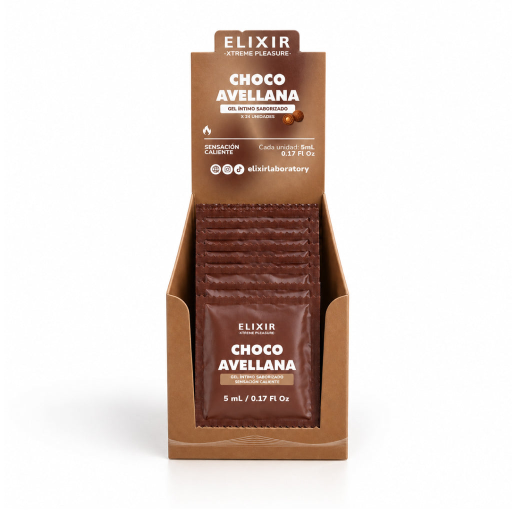 Promo Lubricantes Íntimos Saborizados Calientes Elixir Sachets 5 mL - imagen 5