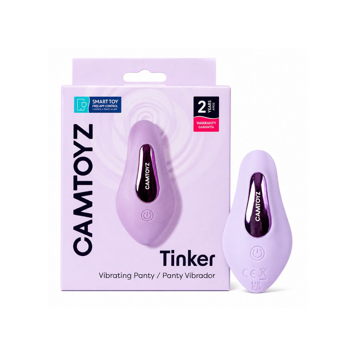 Vibrador Para Panty Tinker Con App Camtoyz - imagen 1
