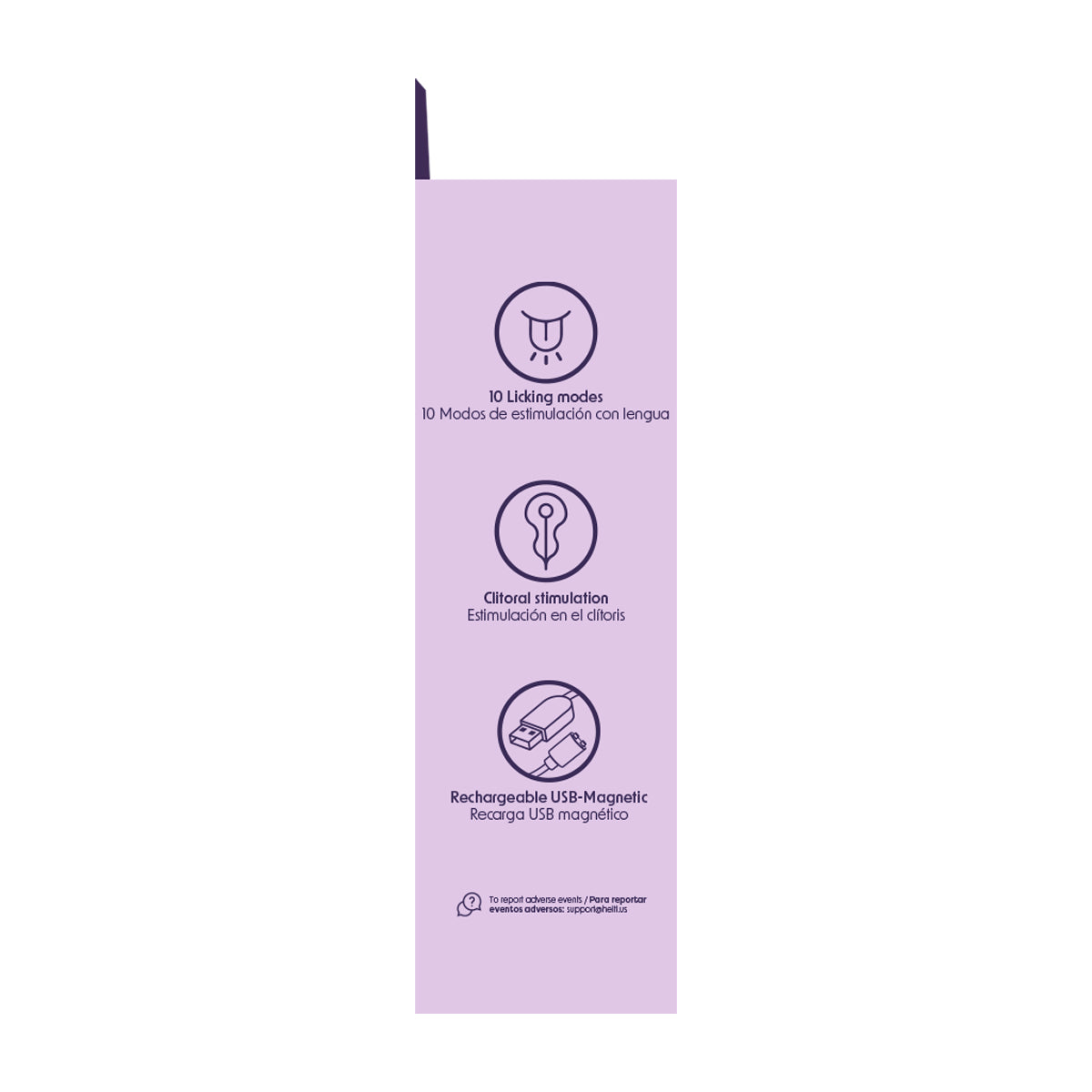 Vibrador con Lengua Juna Camtoyz - imagen 3