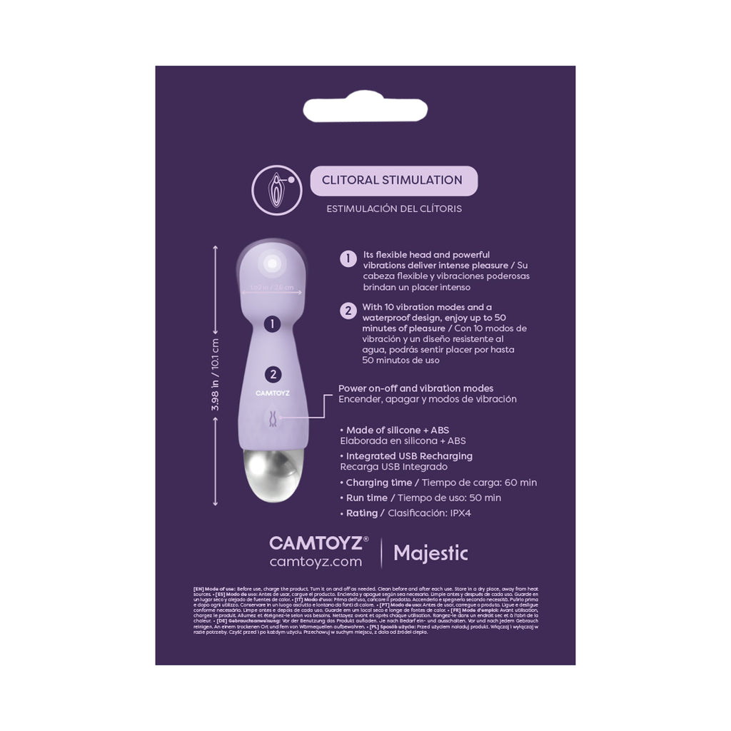 Vibrador Hitachi Lunara Lila Camtoyz - imagen 4
