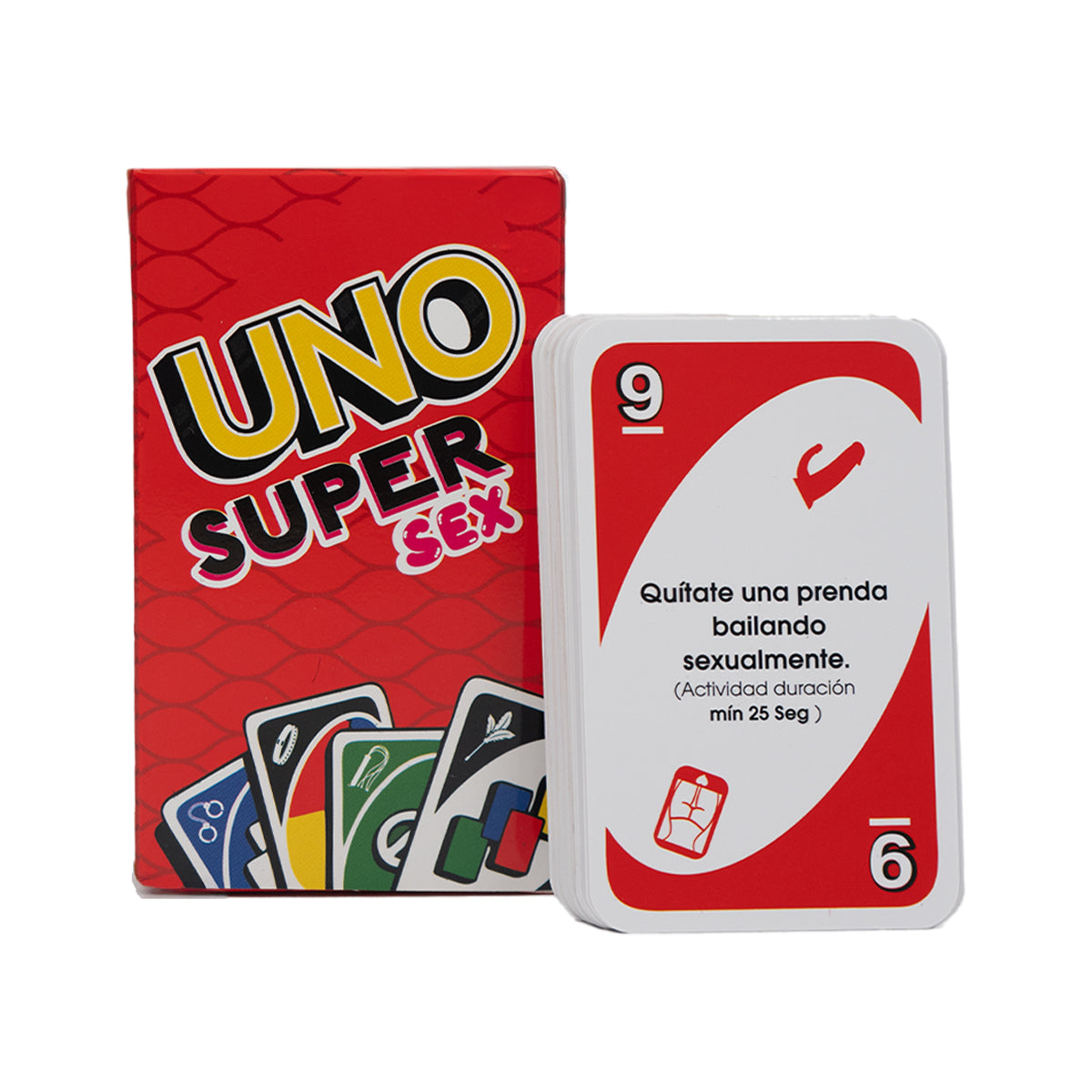 Uno Super Sex Mística Juego para Adultos con Cartas y Dado - imagen 1