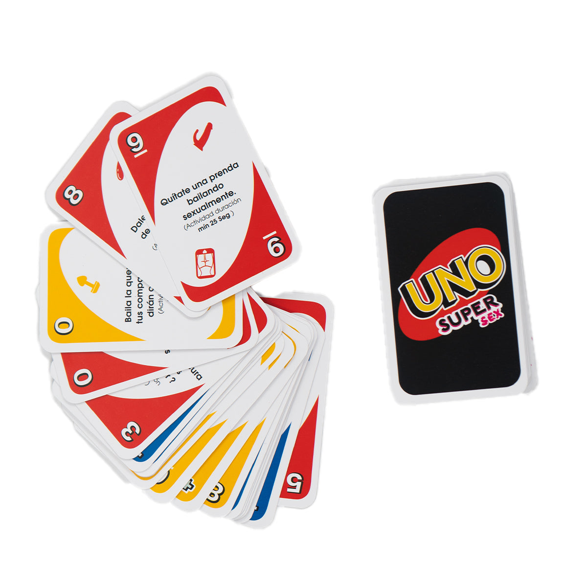 Uno Super Sex Mística Juego para Adultos con Cartas y Dado - imagen 2