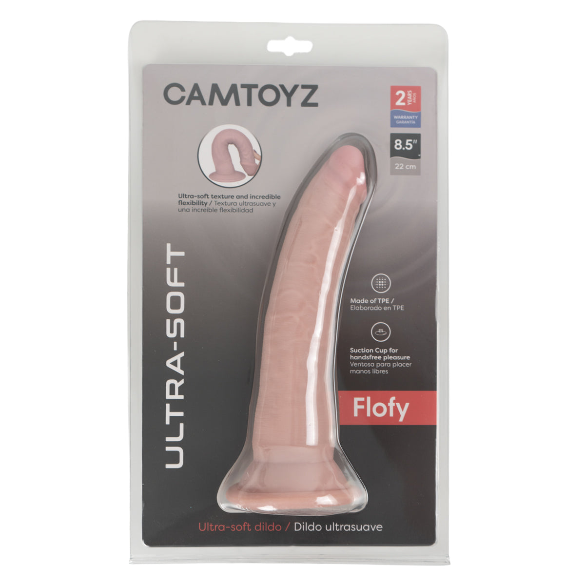 Flofy Dildo ultra suave Camtoyz - imagen 1