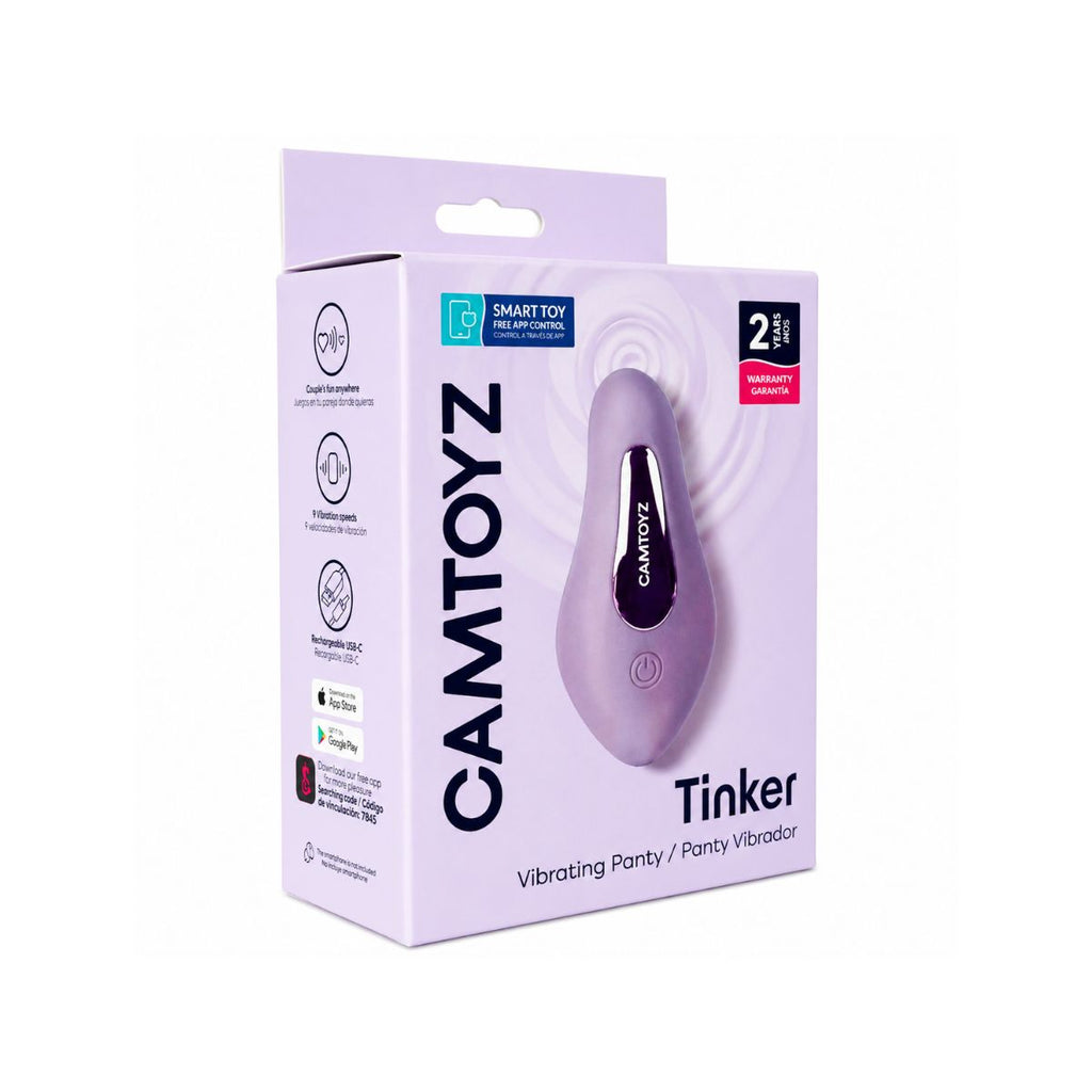 Vibrador Para Panty Tinker Con App Camtoyz - imagen 5