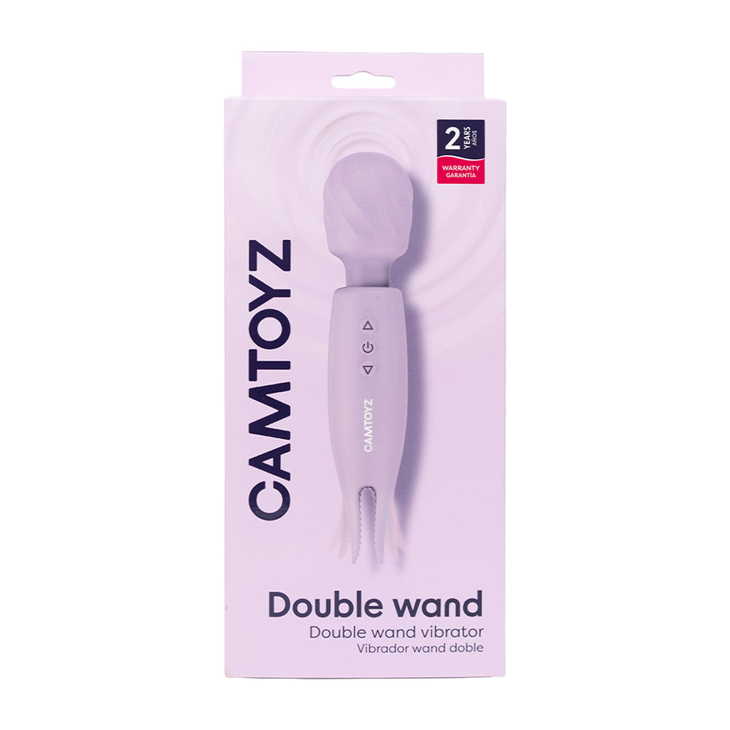 Double Wand Vibrador Wand Doble Camtoyz - imagen 3