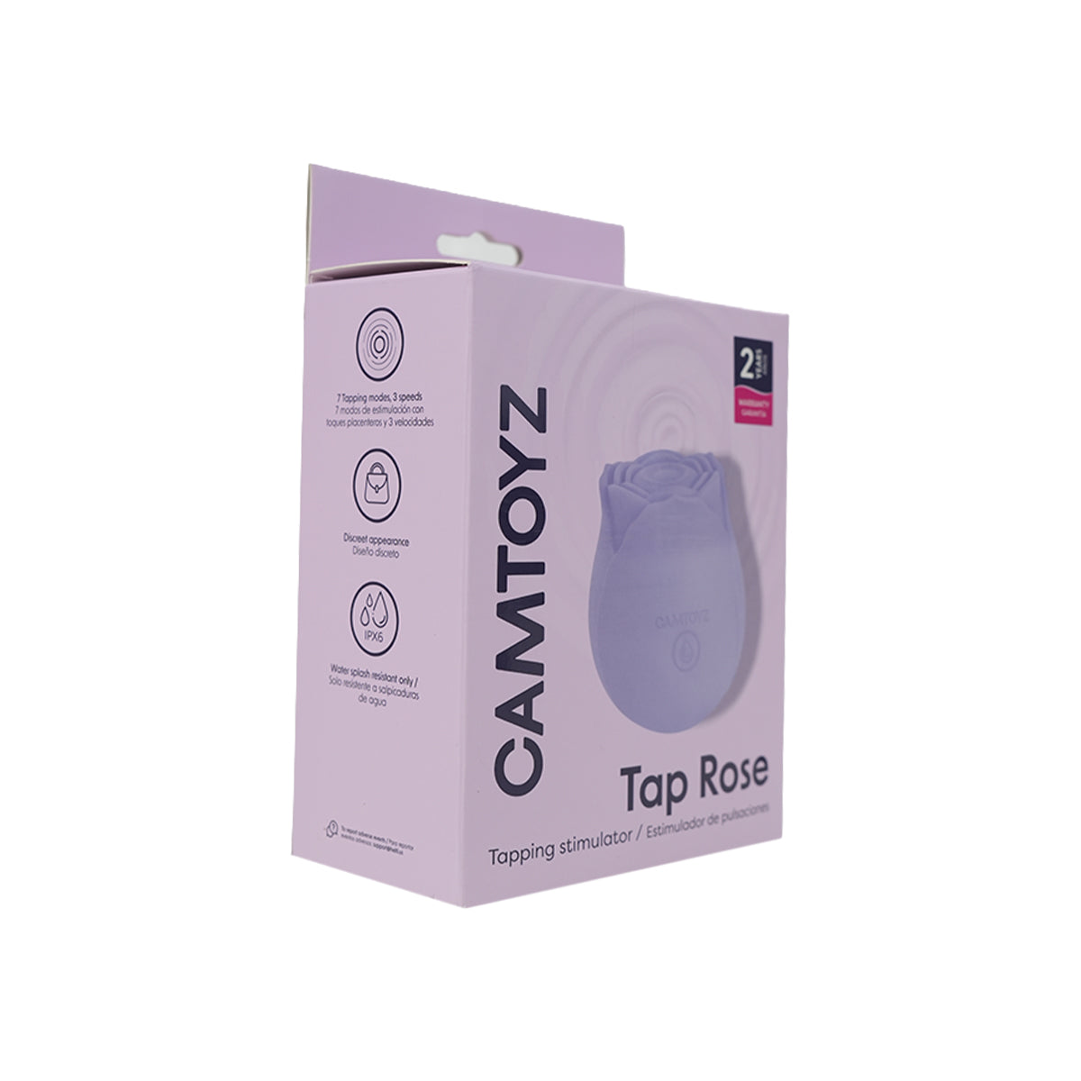 Tap Rose Estimulador de Pulsaciones Camtoyz - imagen 5