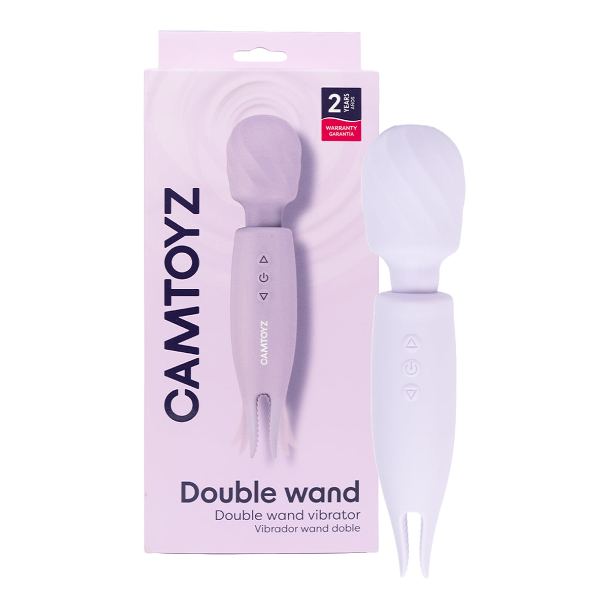 Double Wand Vibrador Wand Doble Camtoyz - imagen 1