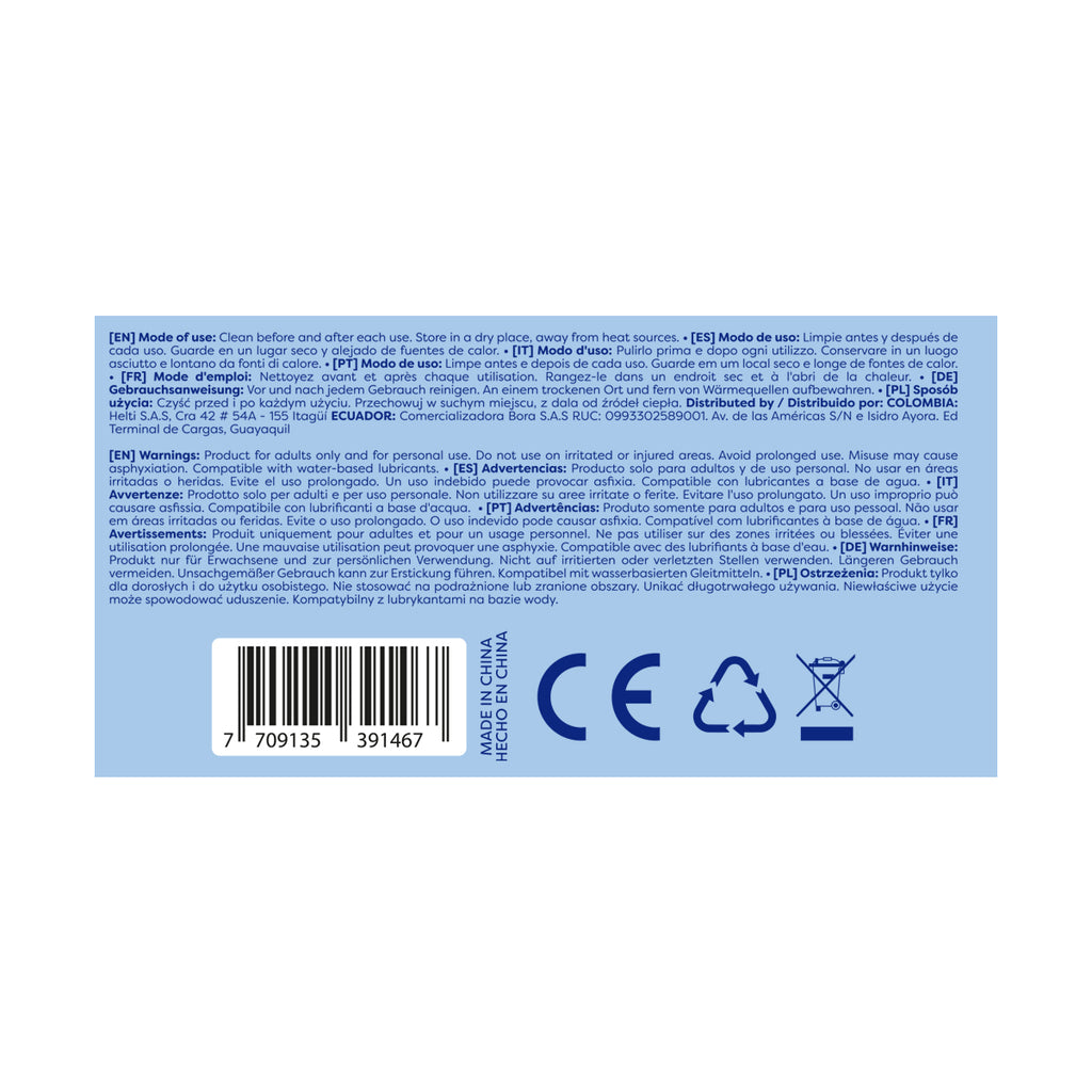 Handet Masturbador de Silicona Texturizado Camtoyz - imagen 7