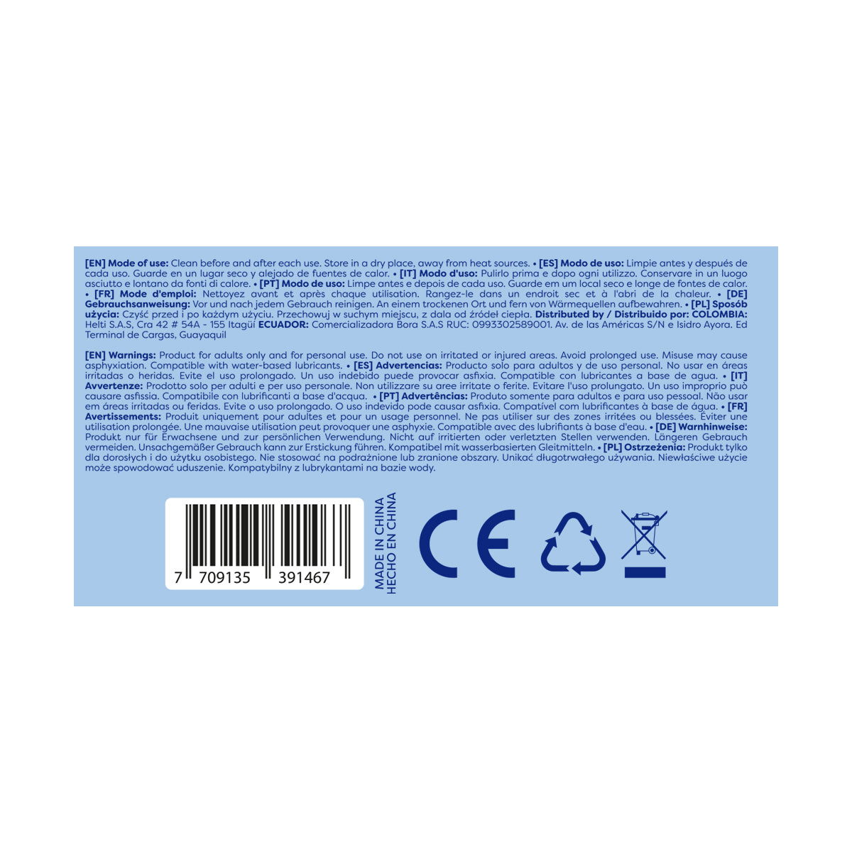 Handet Masturbador de Silicona Texturizado Camtoyz - imagen 7