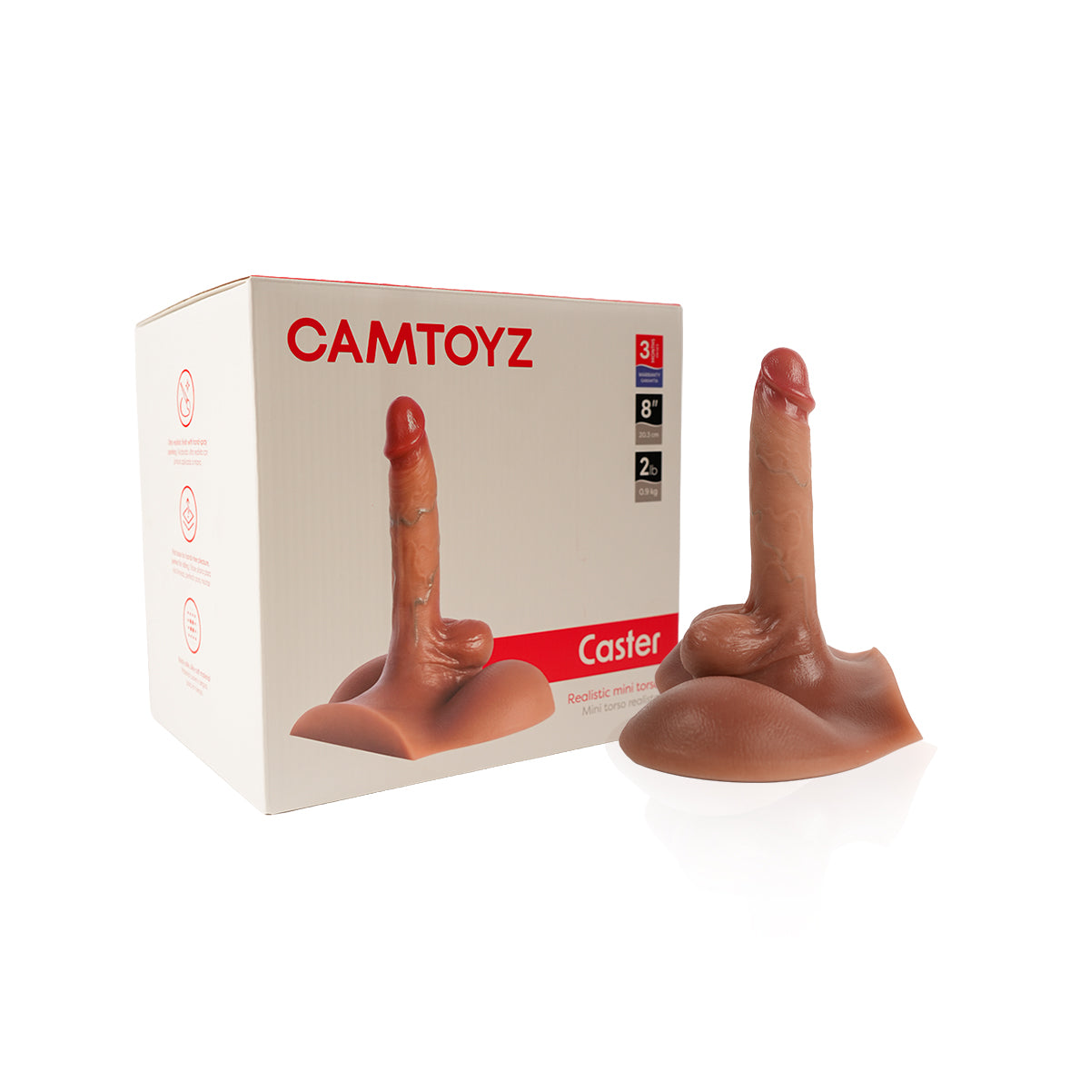 Mini Torso Realista Caster Camtoyz - imagen 1
