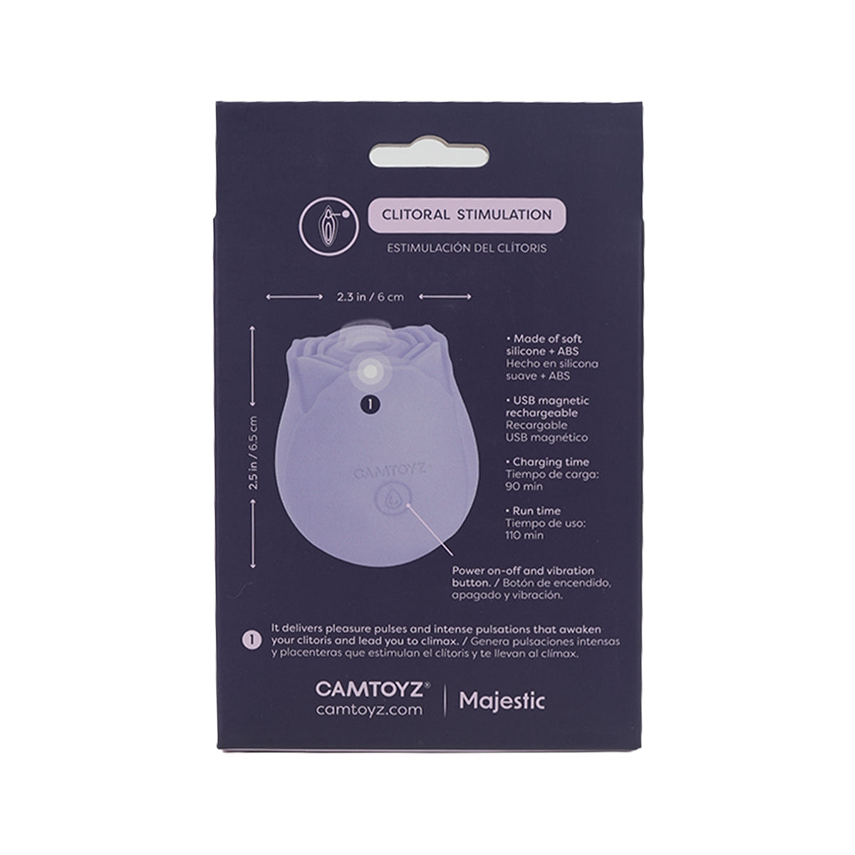 Tap Rose Estimulador de Pulsaciones Camtoyz - imagen 7