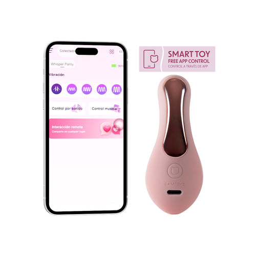 Whisper Panty Vibrador con APP Camtoyz - imagen 2