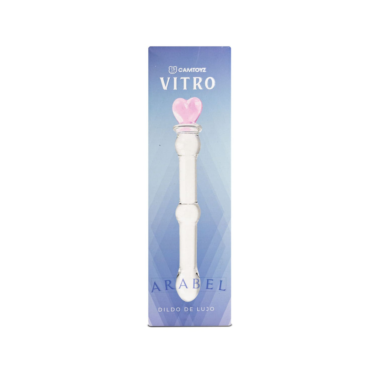 Dildo de Vidrio Arabel 17 cm Camtoyz - imagen 4