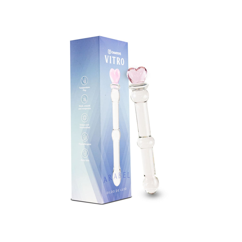 Dildo de Vidrio Arabel 17 cm Camtoyz - imagen 1