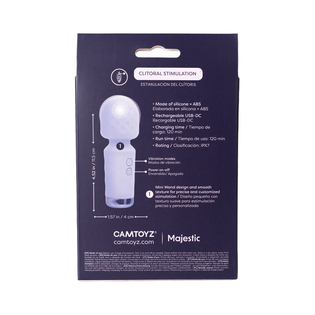 Vibrador Aselia Morado Camtoyz - imagen 9