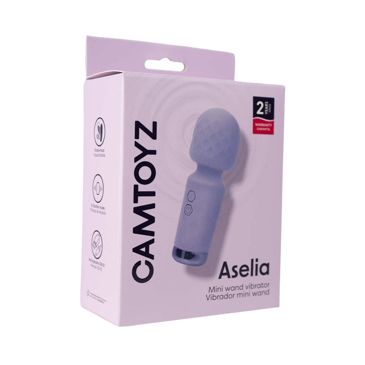 Vibrador Aselia Morado Camtoyz - imagen 6