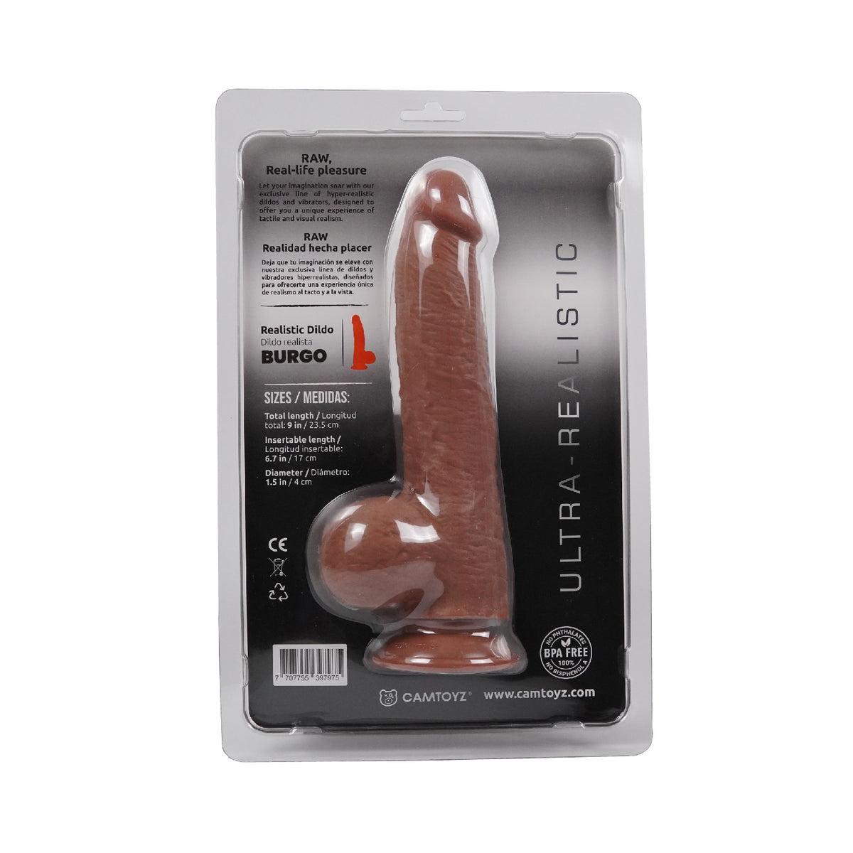 Dildo Ultra Realista Burgo Camtoyz - imagen 7