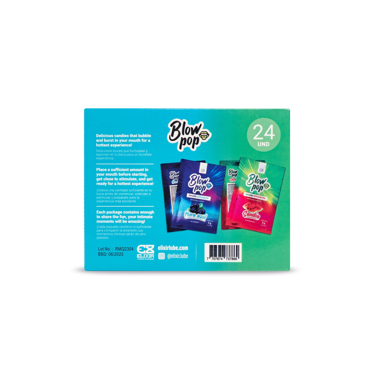 Blow Pop Elixir Caja x 24 Unidades - imagen 6