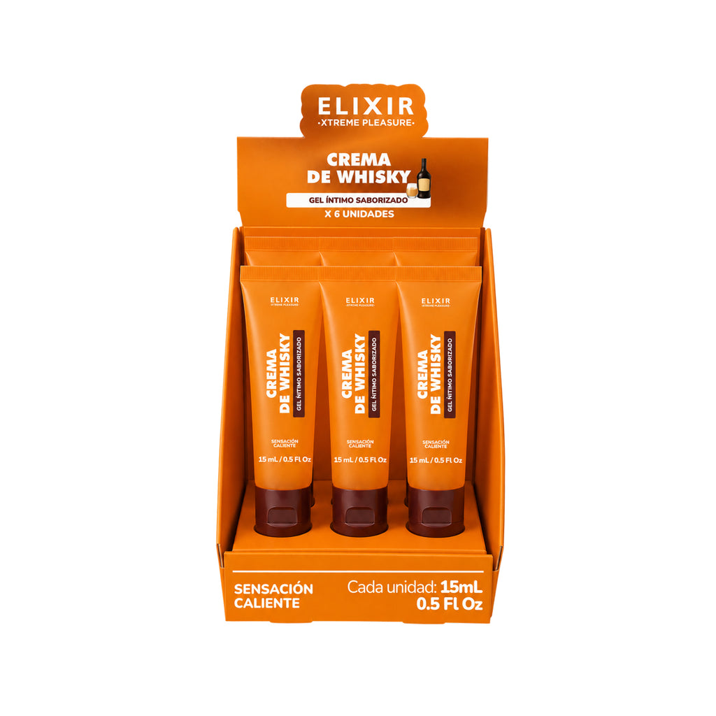 Lubricante Saborizado Crema de Whisky Elixir - imagen 2