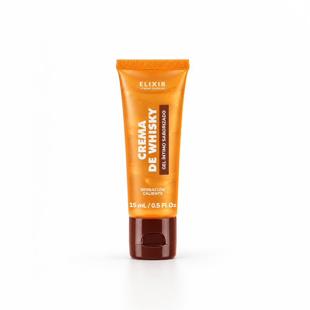 Lubricante Saborizado Crema de Whisky Elixir - imagen 3