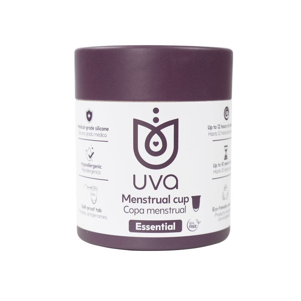 Copa Menstrual Essential Talla B Morada UVA - imagen 1