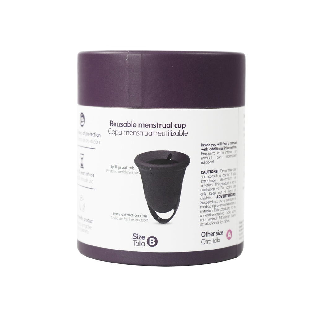 Copa Menstrual Essential Talla B Morada UVA - imagen 4
