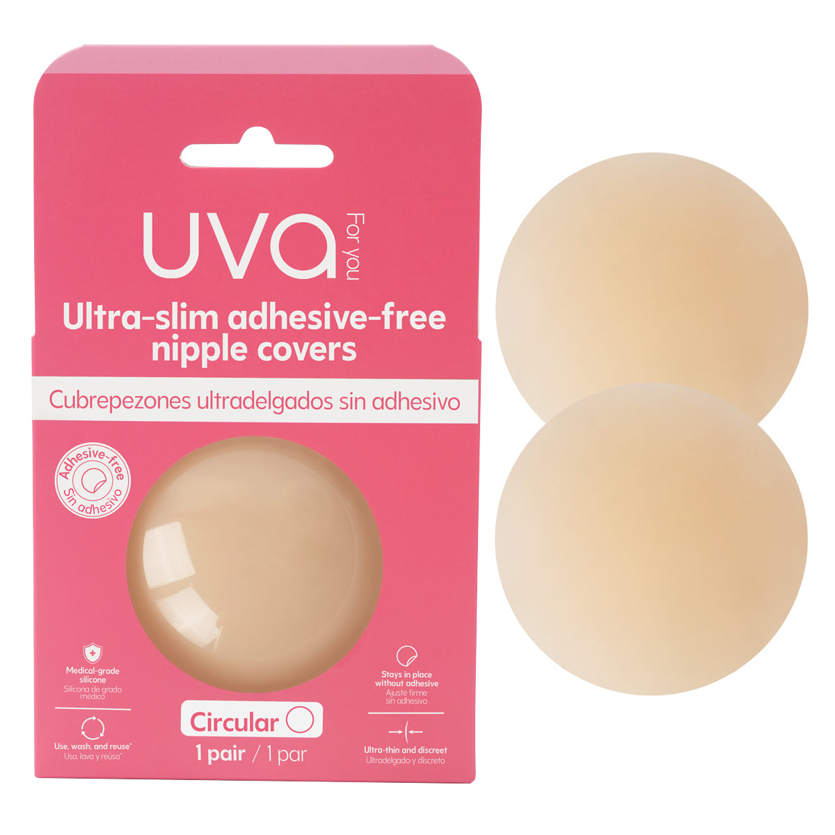 Cubrepezones sin Adhesivo UVA - imagen 1