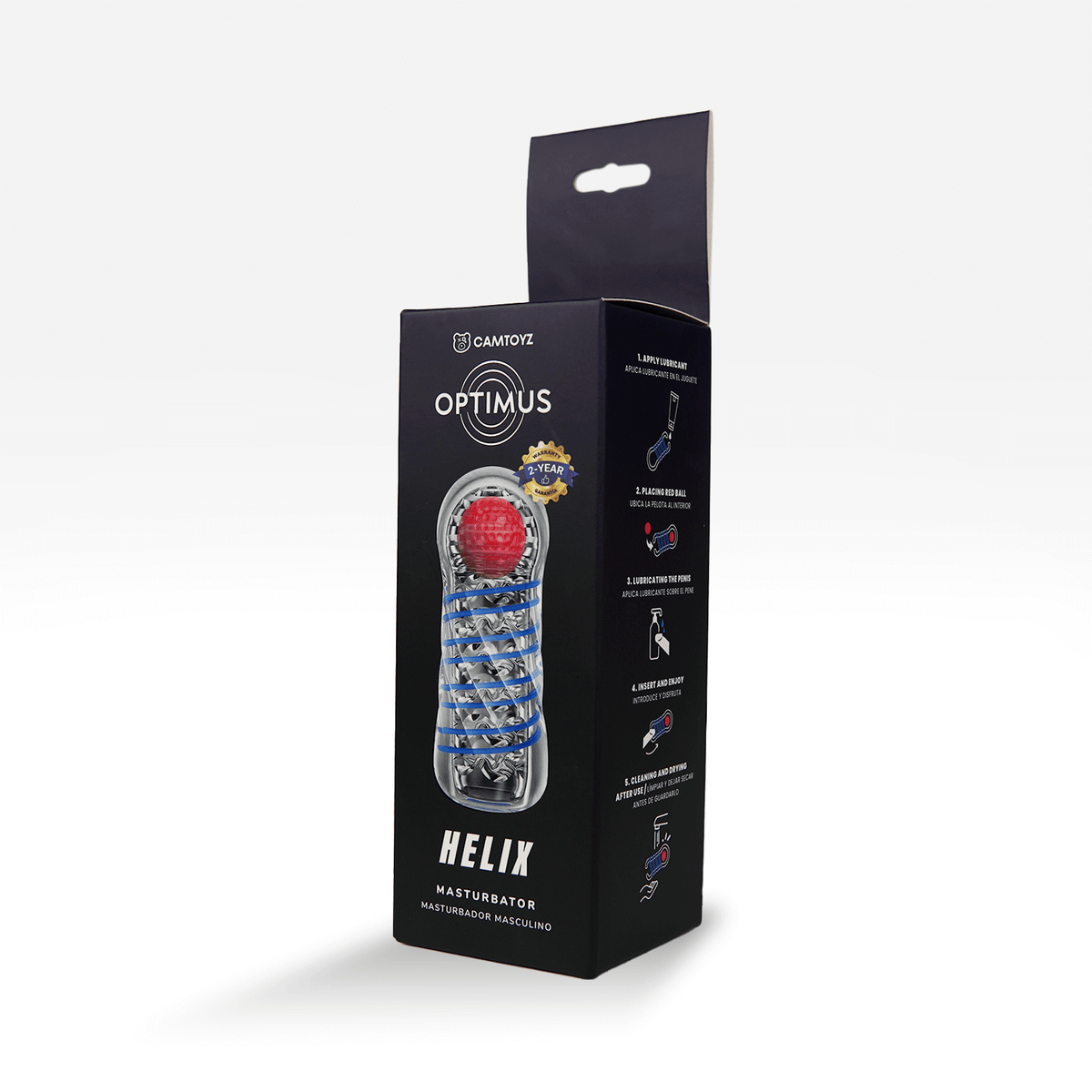 Masturbador Masculino Helix Camtoyz - imagen 4