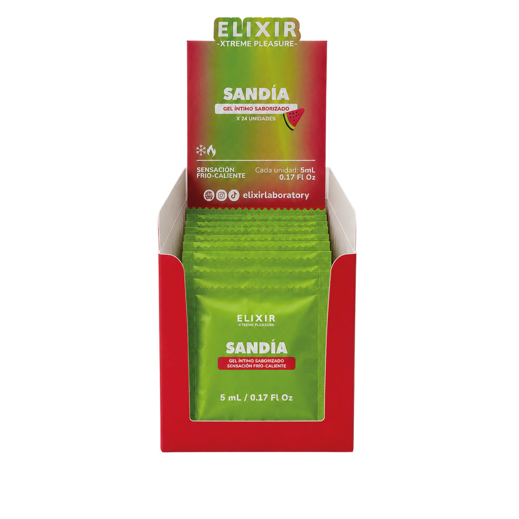 Lubricante Saborizado Sandía Elixir - imagen 3