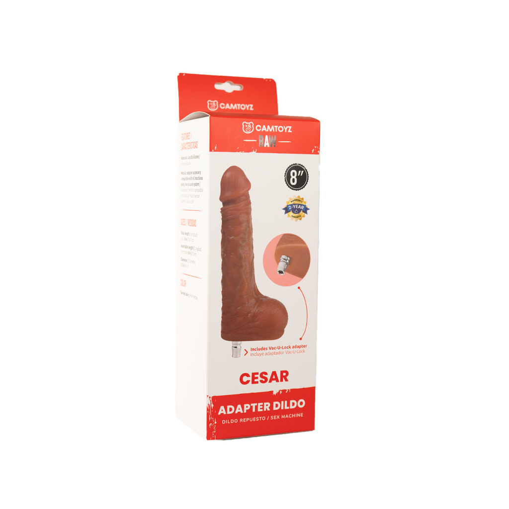 Adaptador Dildo Ultrarealista Cesar (Repuesto Sex Machine) Camtoyz - imagen 10