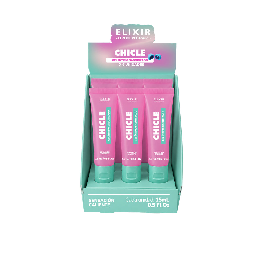 Lubricante Saborizado Chicle Elixir - imagen 2