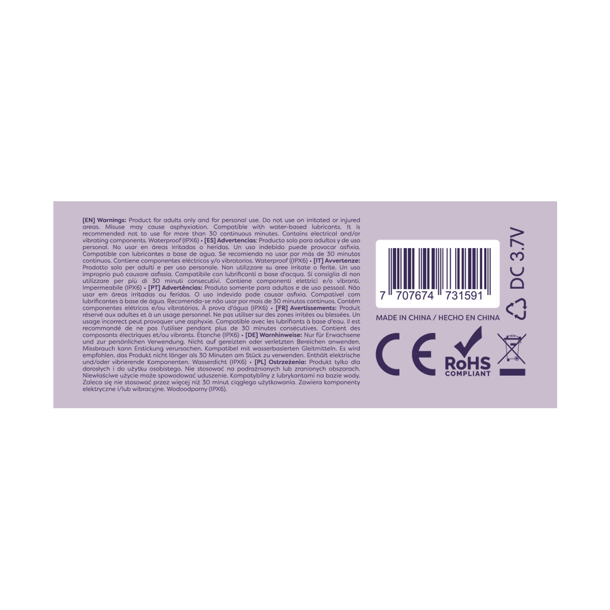 Vibrador Doble Tifany Camtoyz - imagen 8