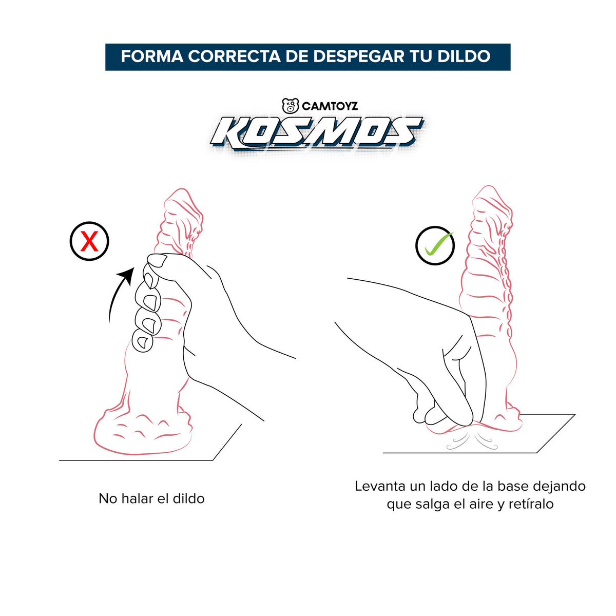 Dildo Vortex Camtoyz Kosmos - imagen 9