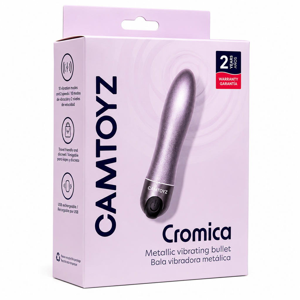 Cromica Bala vibradora metálica Camtoyz - imagen 4