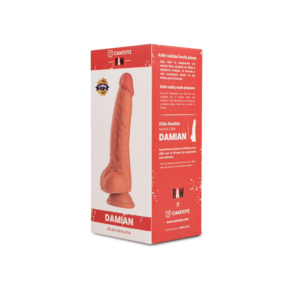 Dildo Realista Damian 20 cm Camtoyz - imagen 7