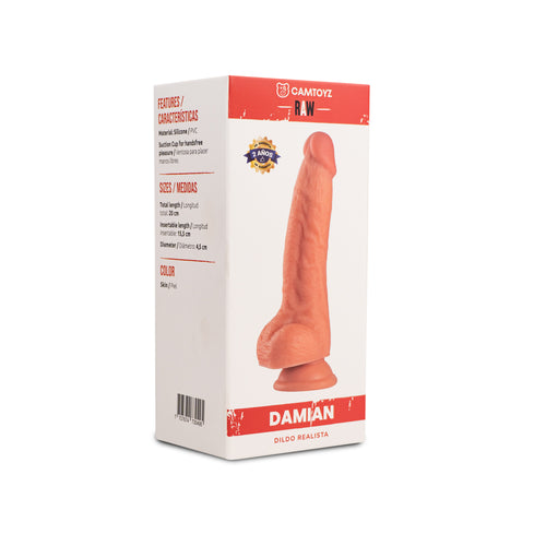 Dildo Realista Damian 20 cm Camtoyz - imagen 2