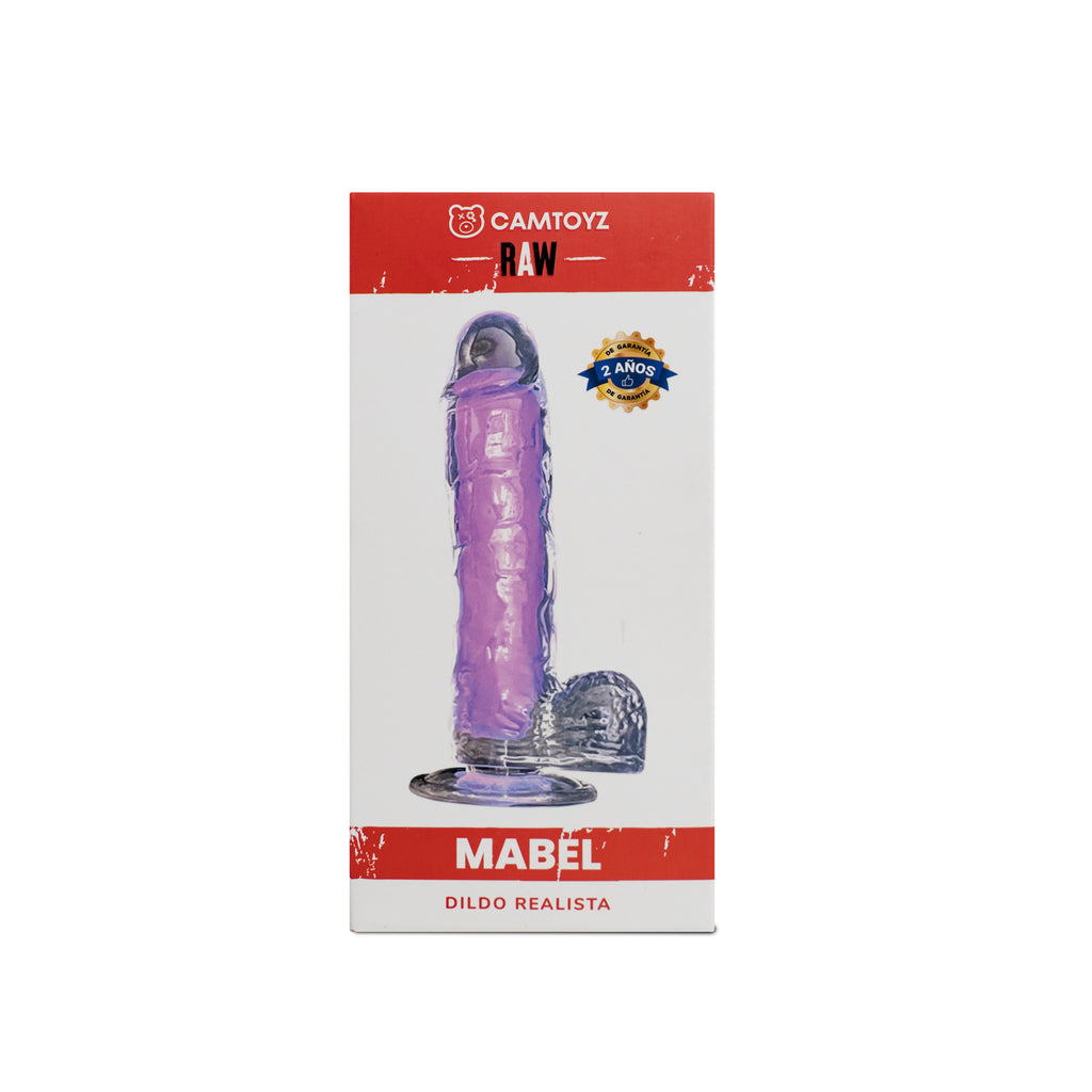 Dildo Realista Mabel Rosado 18,5 cm Camtoyz - imagen 3