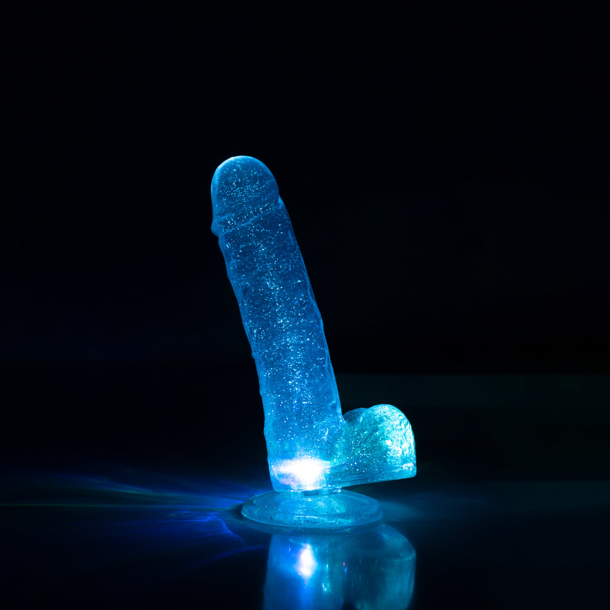 Dildo Realista Nebula Transparente 18.5 cm Camtoyz - imagen 5