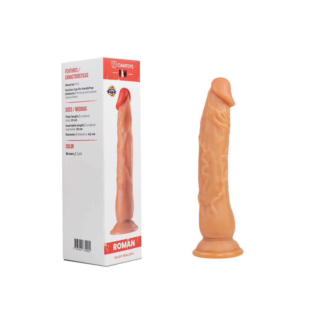 Dildo Realista Roman 23 cm Camtoyz - imagen 1