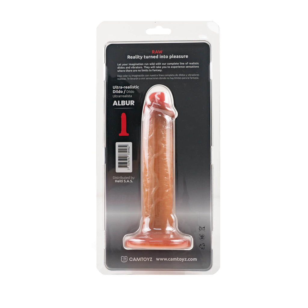 Dildo Ultra Realista Albur 20 cm Camtoyz - imagen 2