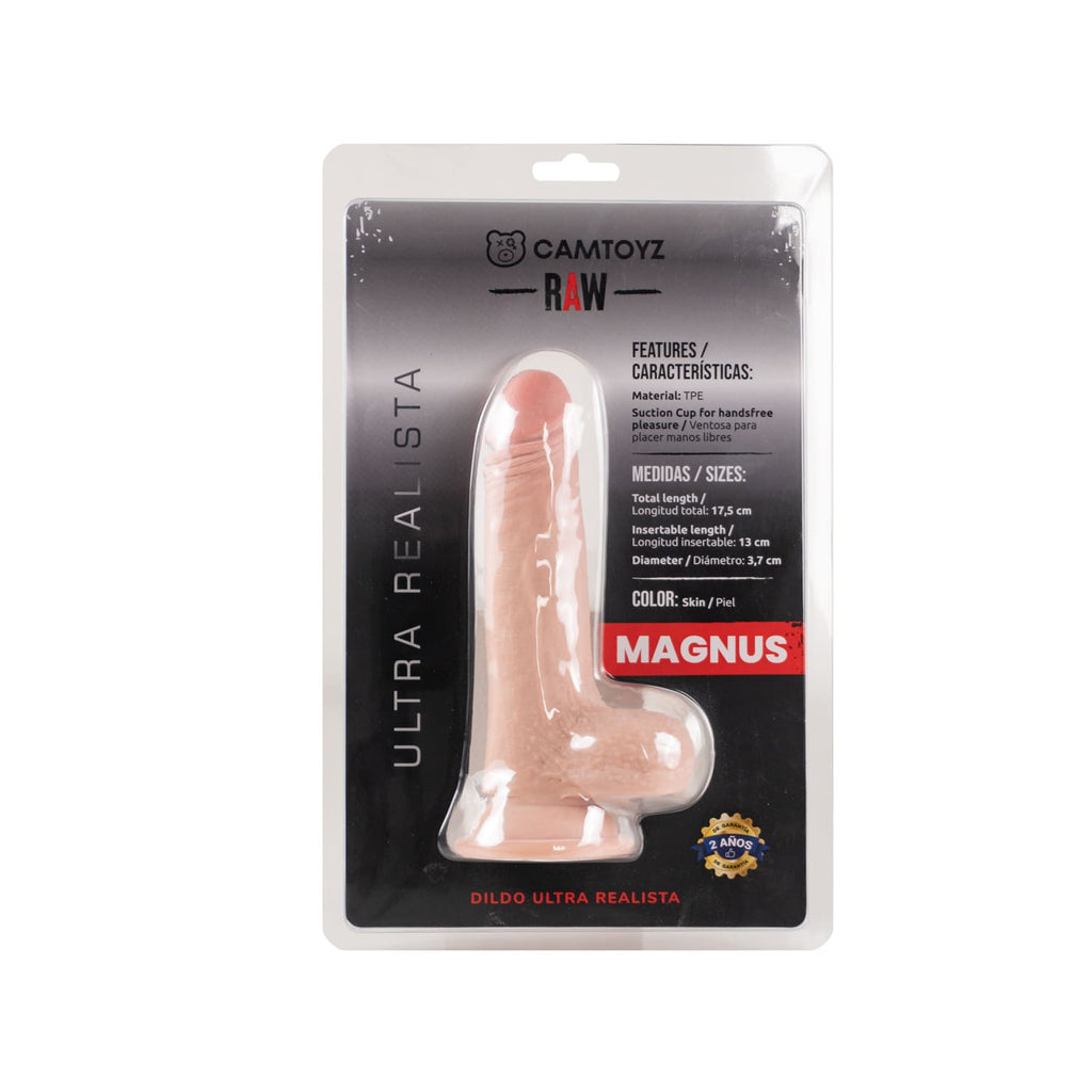 Dildo ultra realista Magnus 17.5 cm Camtoyz - imagen 6
