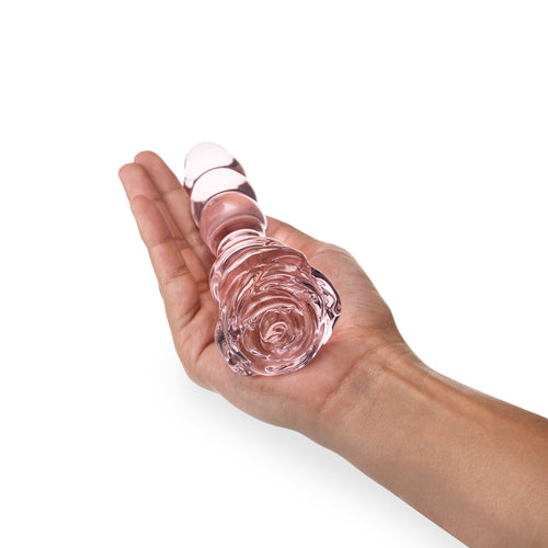 Dildo de Vidrio Queen 14 cm - imagen 2