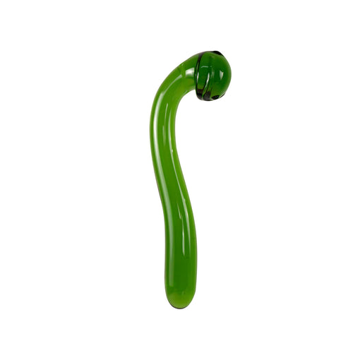 Dildo de Vidrio Chaos Verde 18 cm - imagen 1